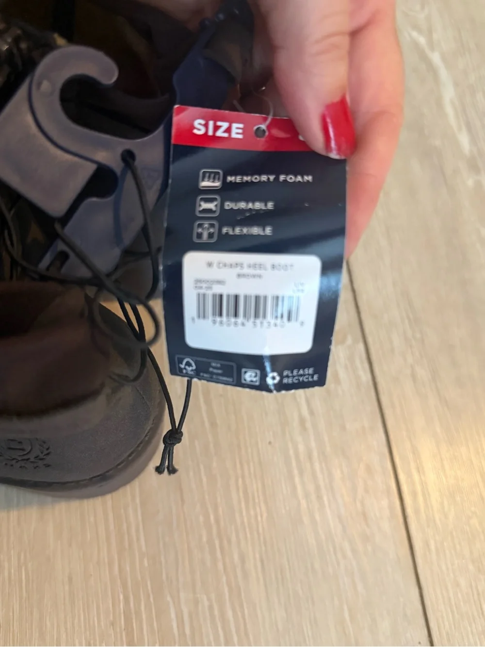 NWT Chaps Ankle Boots- perfect for fall or winter.